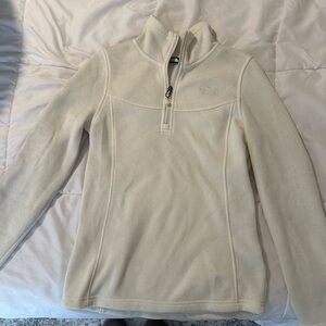 North Face Off-White Quarter Zip